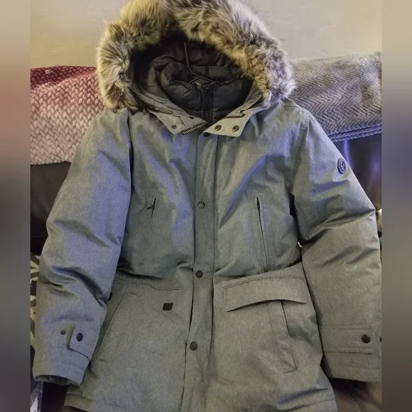 Grey Mk Mens Winter Jacket MICHAEL Michael Kors Jackets Coats